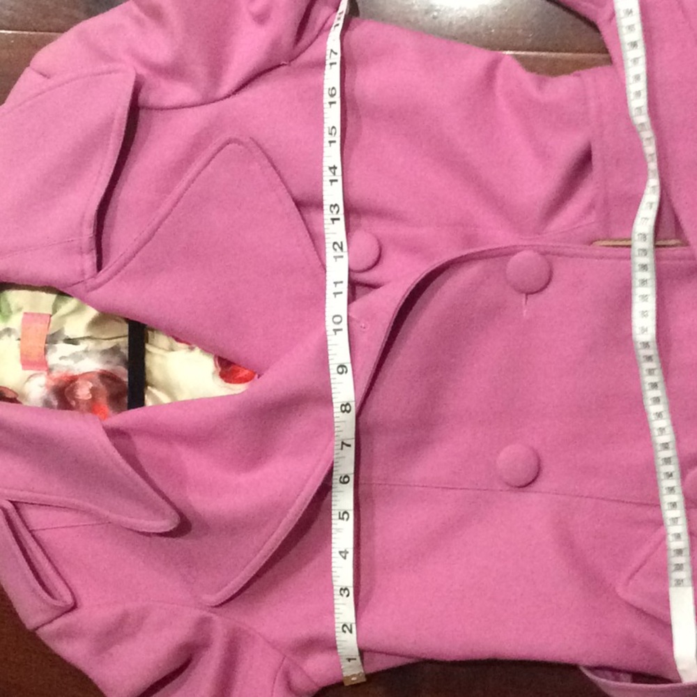 Lola Long Pea Coat - Picture 5 of 7